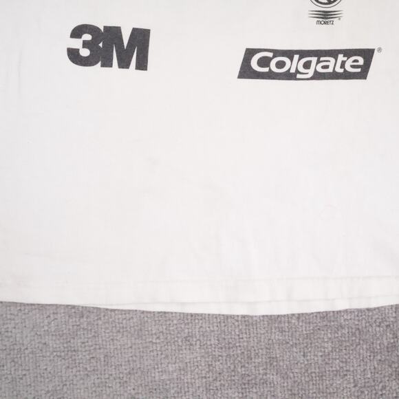 VTG 90s Kmart USA Race Against Drugs Small White Short Sleeve T-Shirt - Picture 8 of 11